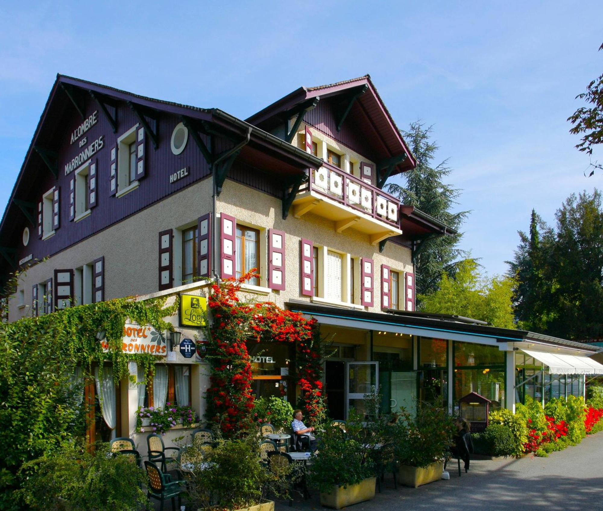 Hotel Les Marronniers Thonon-les-Bains Eksteriør bilde